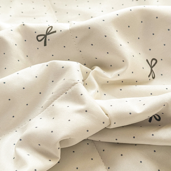 91家纺网 家纺一手货源 找家纺 梵克保罗 2025新款印花单夏被被子被芯夏被四件套 幸运蝴蝶结