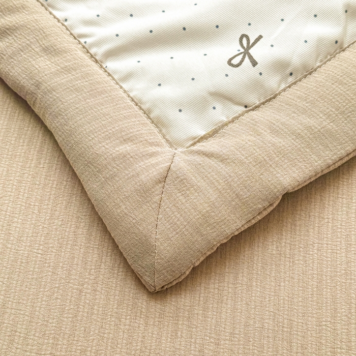 91家纺网 家纺一手货源 找家纺 梵克保罗 2025新款印花单夏被被子被芯夏被四件套 幸运蝴蝶结