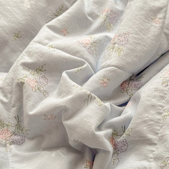 91家纺网 家纺一手货源 找家纺 梵克保罗 2025新款印花单夏被被子被芯夏被四件套 半夏微风