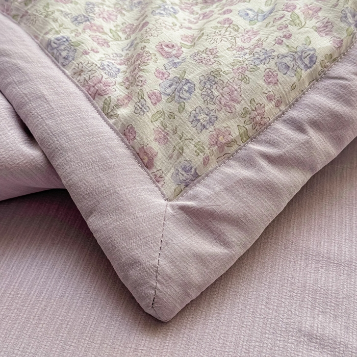 91家纺网 家纺一手货源 找家纺 梵克保罗 2025新款印花单夏被被子被芯夏被四件套 花都盛宴