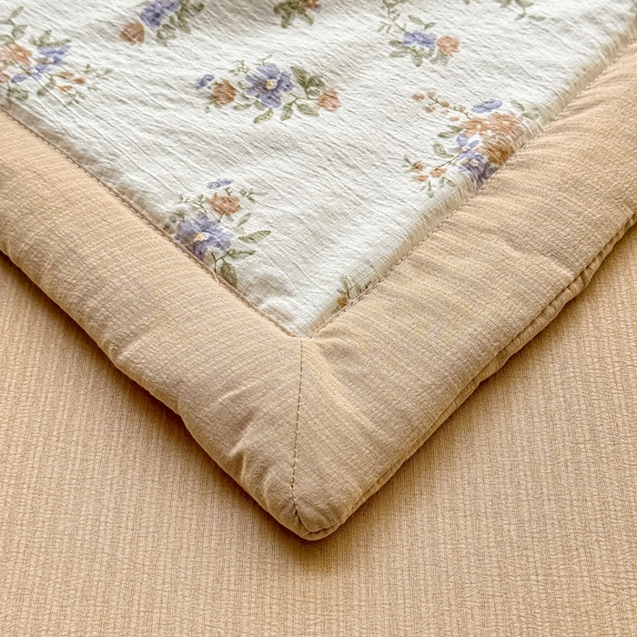 91家纺网 家纺一手货源 找家纺 梵克保罗 2025新款印花单夏被被子被芯夏被四件套 初恋满满