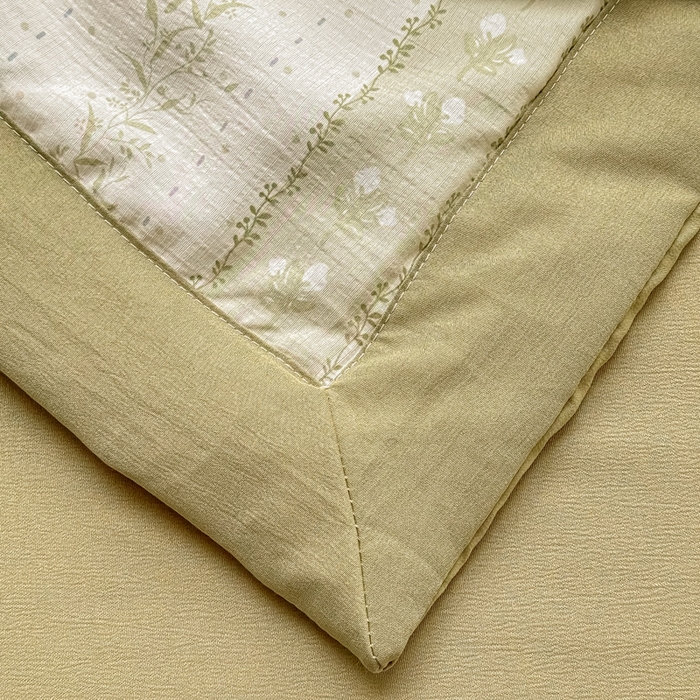 91家纺网 家纺一手货源 找家纺 梵克保罗 2025新款印花单夏被被子被芯夏被四件套 蝴蝶结-绿