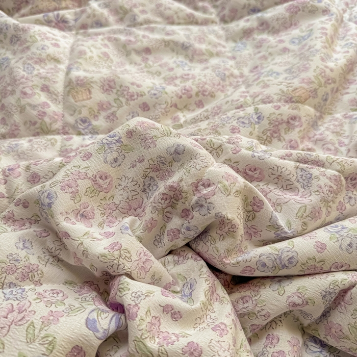 91家纺网 家纺一手货源 找家纺 梵克保罗 2025新款印花单夏被被子被芯夏被四件套 花都盛宴