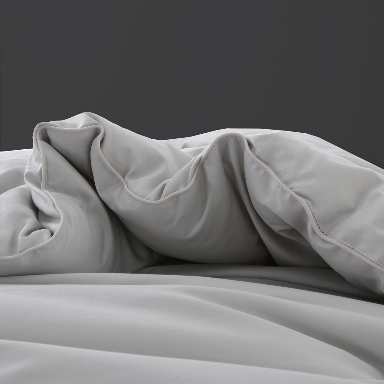 91家纺网 家纺一手货源 找家纺 薇玛仕 2025新款80支天雪棉全棉纯棉澳洲羊毛被冬被被子被芯 皓月灰