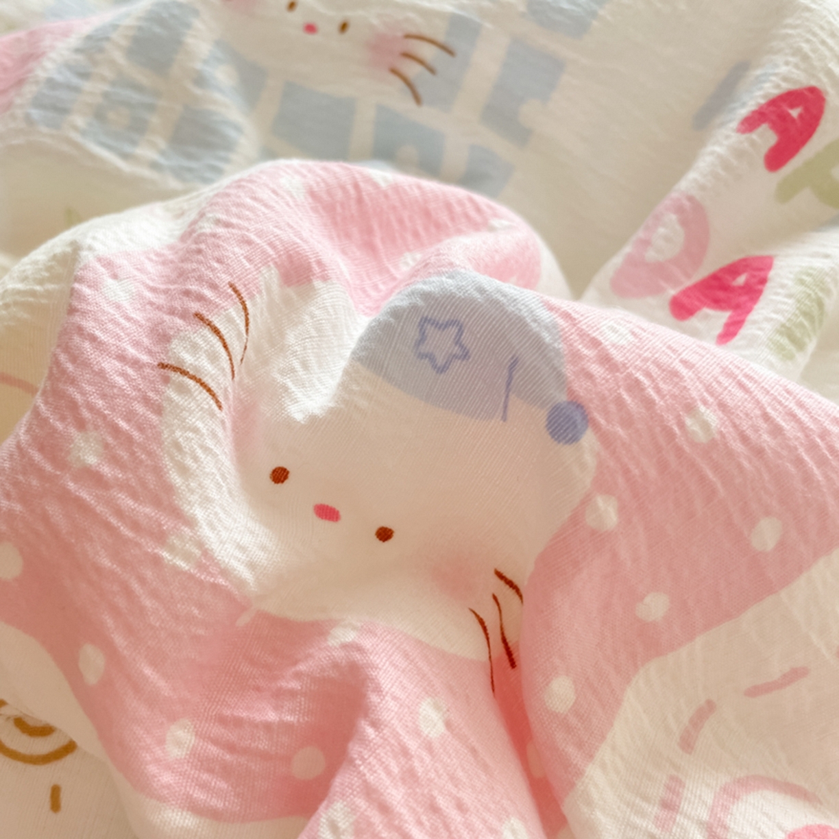 91家纺网 家纺一手货源 找家纺 老帅的工厂店 2025新款A类云感懒人冬季一体被被子被芯床盖四件套 秘境花园