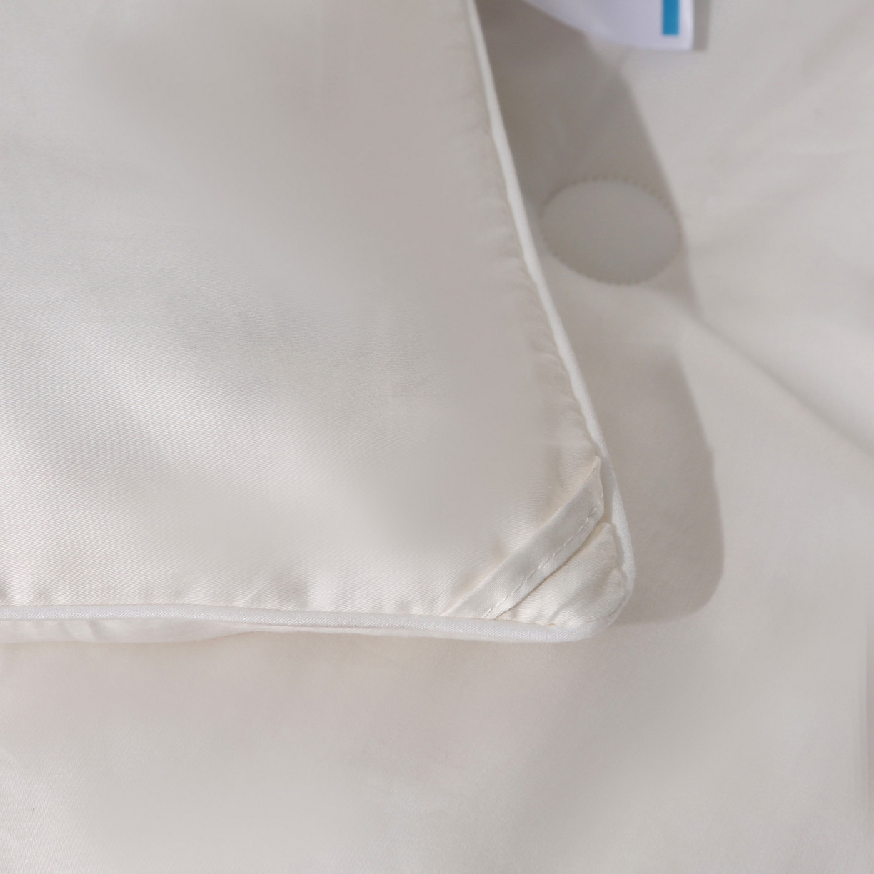 91家纺网 家纺一手货源 找家纺 薇玛仕 2025新款80支天雪棉全棉纯棉澳洲羊毛被冬被被子被芯 珍珠白