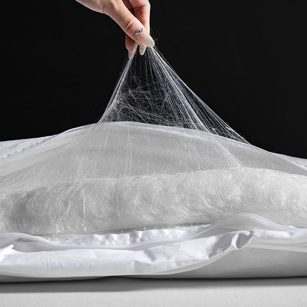 91家纺网 家纺一手货源 找家纺 薇玛仕 2025新款100支全棉纯棉大提花桑蚕丝被四季黄金蚕丝被子母被被子被芯蝶舞（特殊重量可以定做，联系客服。定制款不退不换） 蝶舞-本白