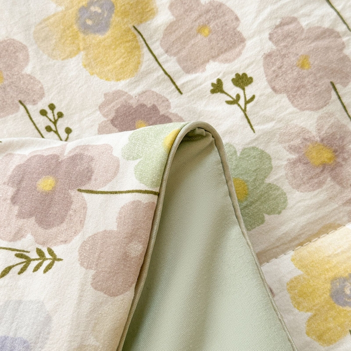 91家纺网 家纺一手货源 找家纺 梵克保罗 2025新款水洗糯糯棉卡通印花滚绳包边夏被 雾岛听风