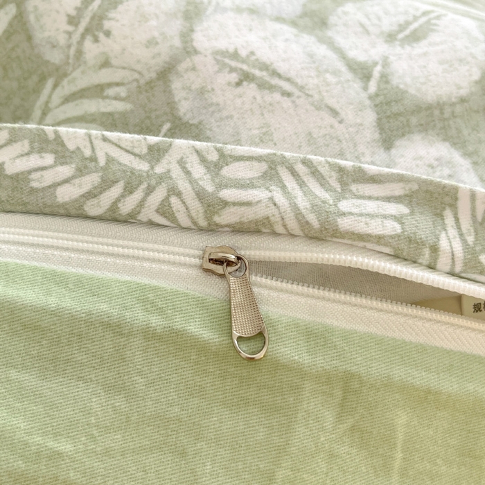 91家纺网 家纺一手货源 找家纺 瑞莱 2025新款纯棉磨毛印花四件套 热带雨林