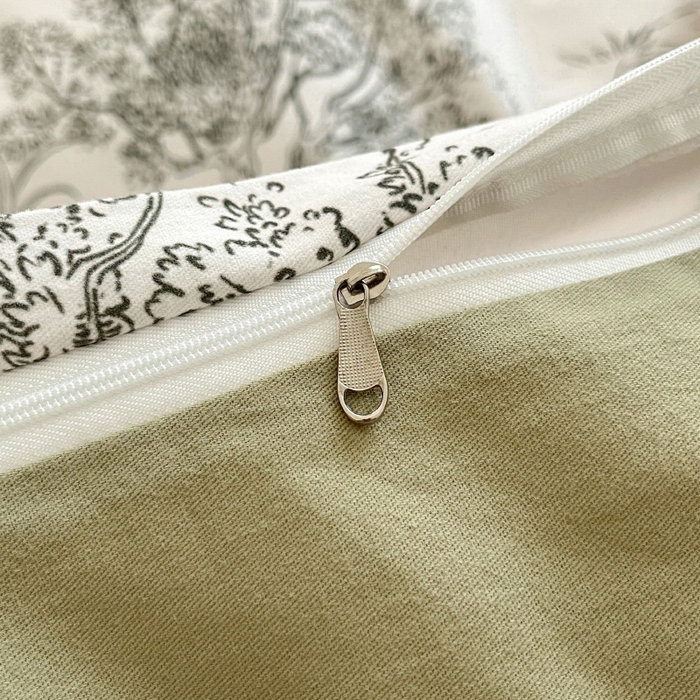 91家纺网 家纺一手货源 找家纺 瑞莱 2025新款纯棉磨毛印花四件套 万物生灵