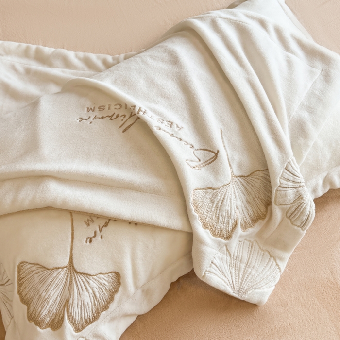 91家纺网 家纺一手货源 找家纺 （总）金牛座家纺 2025新款金牛座加厚轻奢牛奶绒刺绣四件套