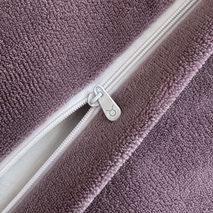 91家纺网 家纺一手货源 找家纺 金牛座家纺 2025新款金牛座加厚轻奢牛奶绒刺绣四件套 杏福美满-暗紫