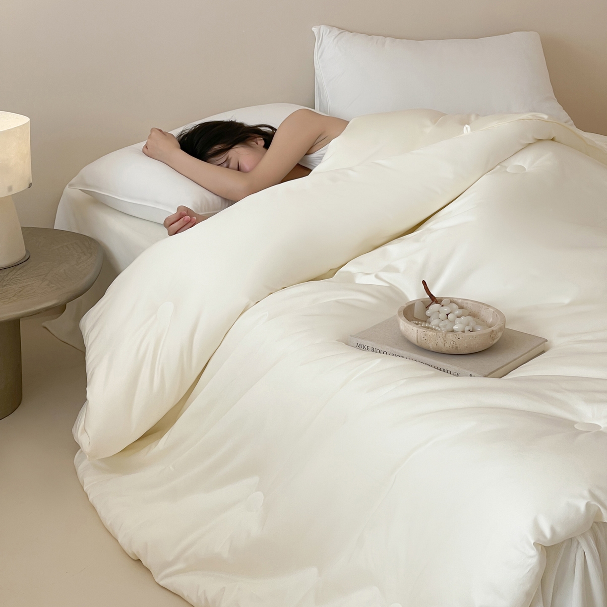 91家纺网 家纺一手货源 找家纺 （总）一加一 2025新款全棉55%大豆抗菌被被子被芯