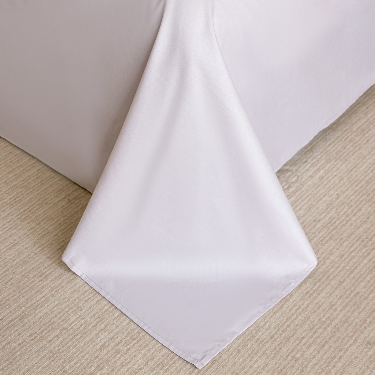 91家纺网 家纺一手货源 找家纺 曲之慕 2025新款高端全棉纯棉长绒棉磨毛刺绣四件套【高端礼盒】 梧桐灰