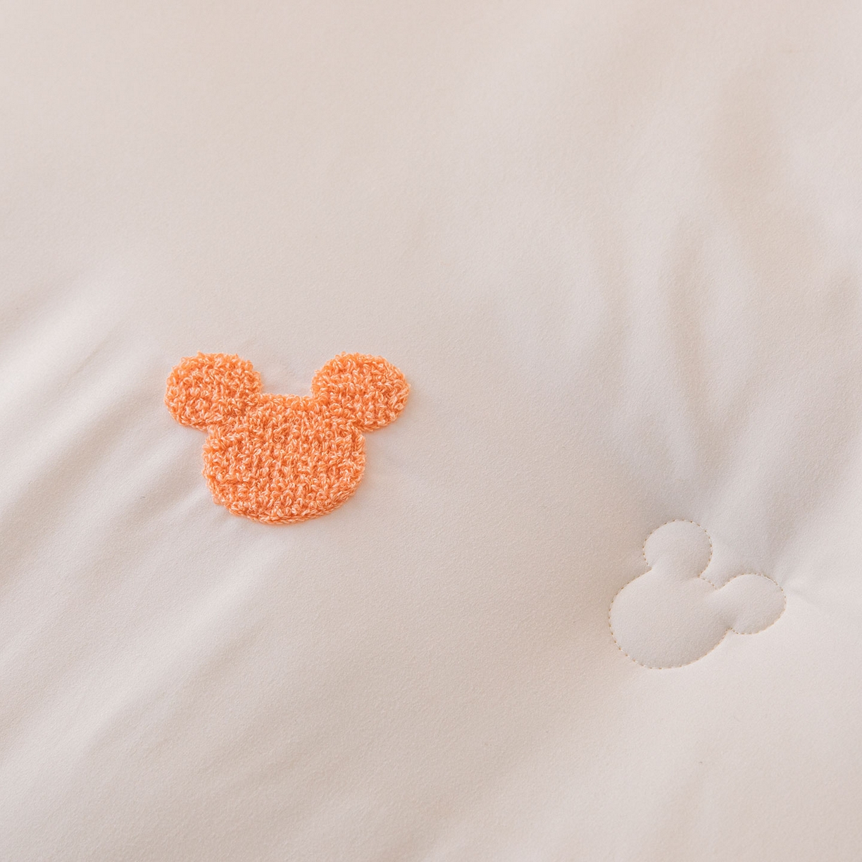 91家纺网 家纺一手货源 找家纺 （总）一加一 2025新款中科院抗菌毛巾刺绣大豆被被子被芯-米奇