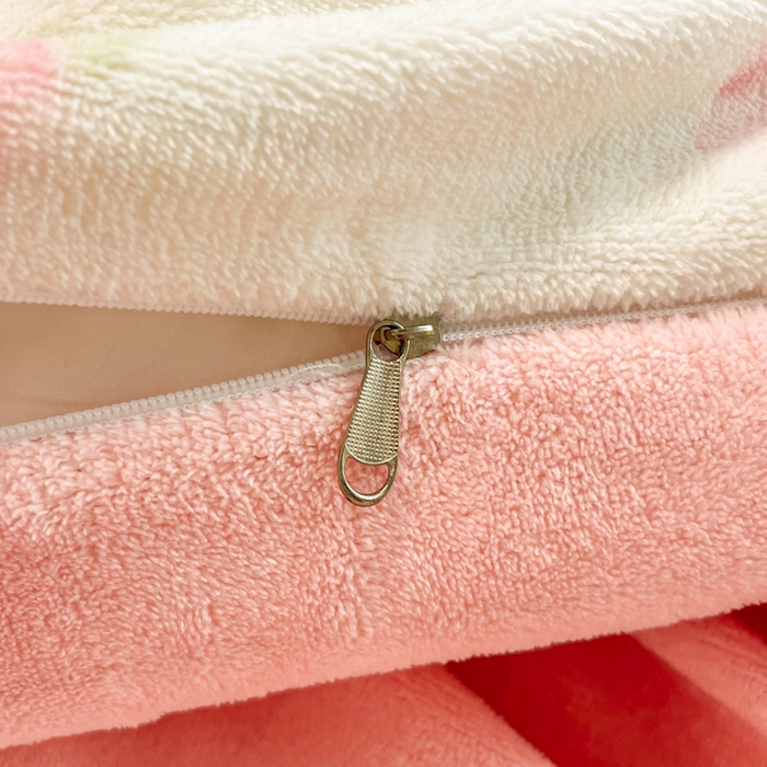 91家纺网 家纺一手货源 找家纺 慕尚家纺 2025新款高克重田园花卉类加厚牛奶绒3.5kg四件套 甜美冬日