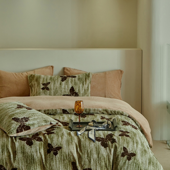 91家纺网 家纺一手货源 找家纺 （总）缘生活 2025新款仿兔毛绒印花四件套