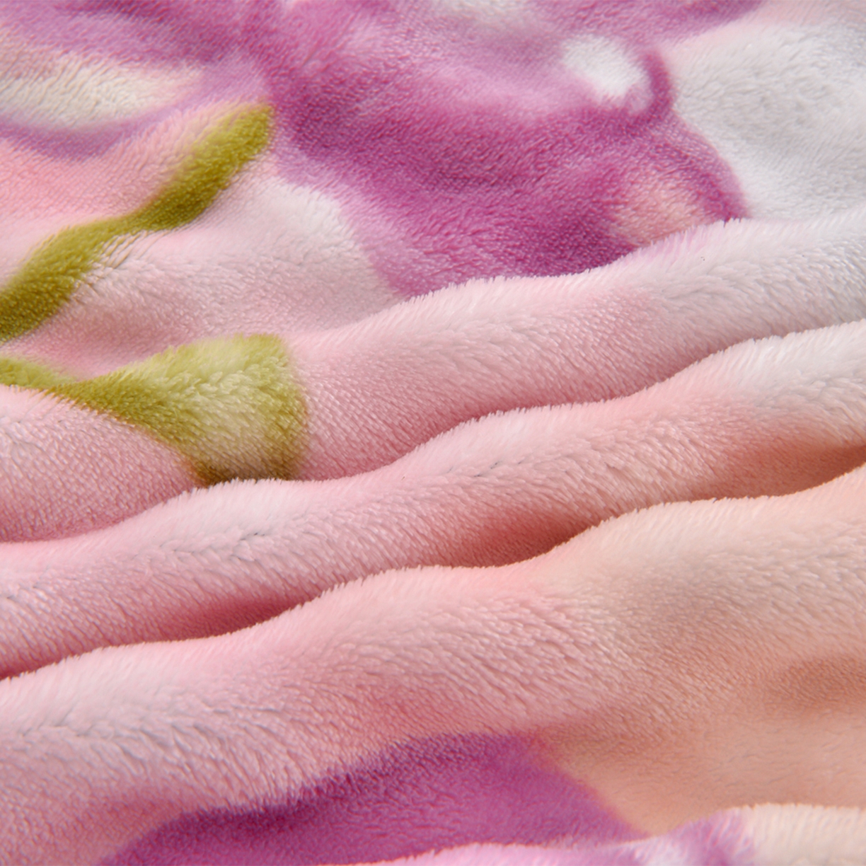 91家纺网 家纺一手货源 找家纺 苏迪网销供货 2025新款牛奶绒加厚高克重A类兔毛牛奶泡泡绒四件套 盛夏花开