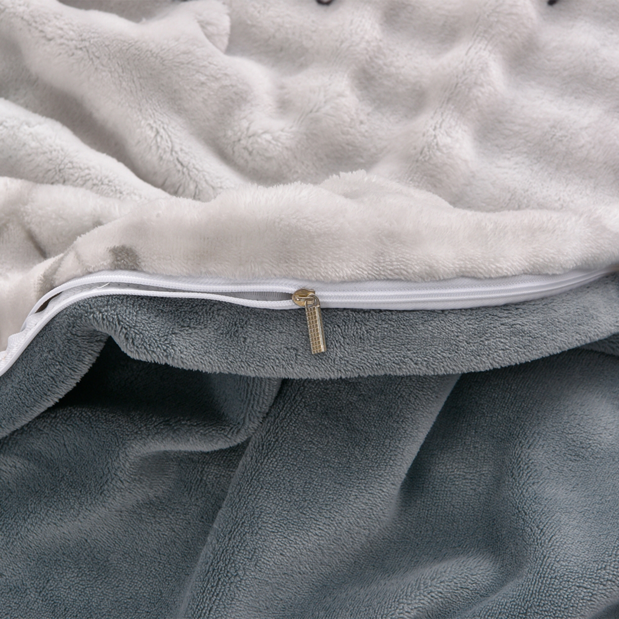 91家纺网 家纺一手货源 找家纺 苏迪网销供货 2025新款牛奶绒加厚高克重A类兔毛牛奶泡泡绒四件套 简影蝴蝶