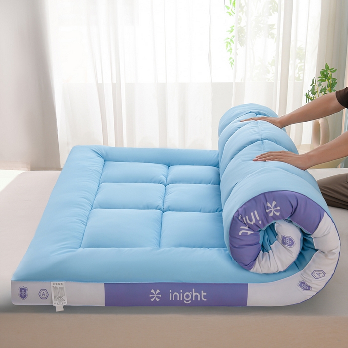 91家纺网 家纺一手货源 找家纺 预言家纺 2025新款宝石床垫床褥系列 宝石兰