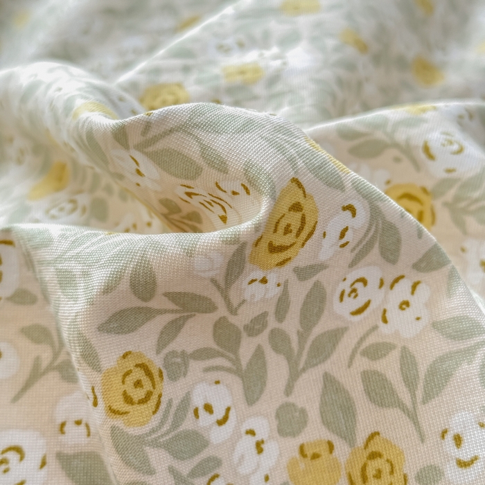 91家纺网 家纺一手货源 找家纺 铭浩家纺 2025新款A类针织棉双层纱四件套 暮念