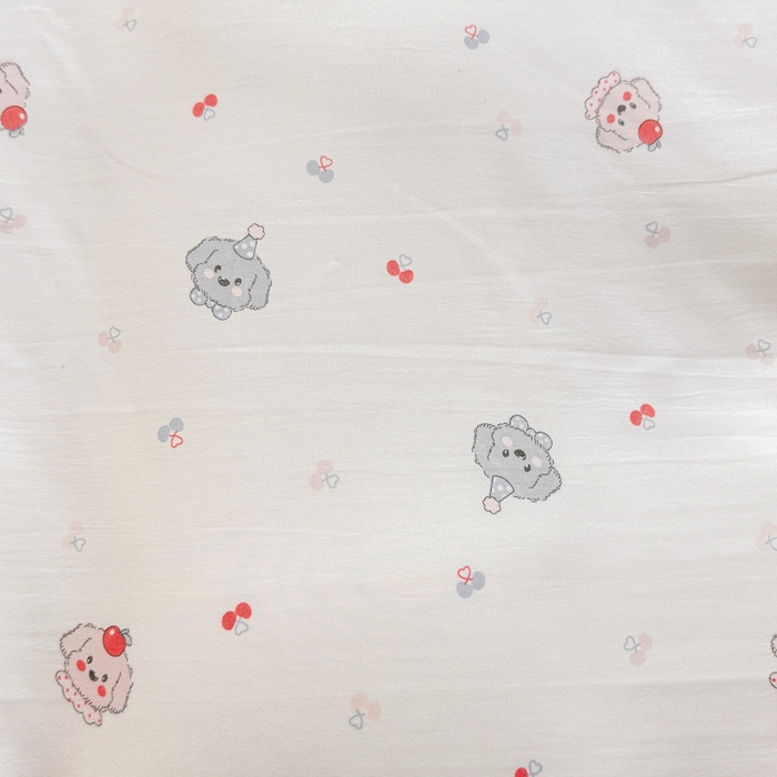 91家纺网 家纺一手货源 找家纺 铭浩家纺 2025新款A类针织棉双层纱四件套 萌趣