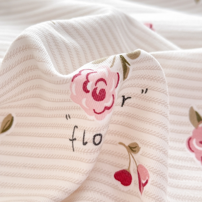 91家纺网 家纺一手货源 找家纺 铭浩家纺 2025新款A类针织棉双层纱四件套 如约