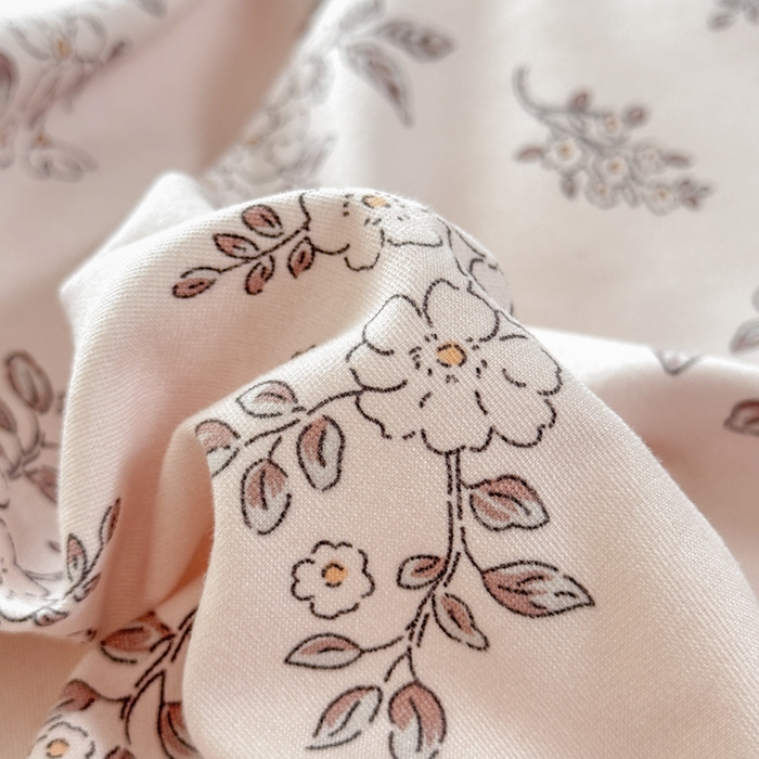 91家纺网 家纺一手货源 找家纺 铭浩家纺 2025新款A类针织棉双层纱四件套 悠然