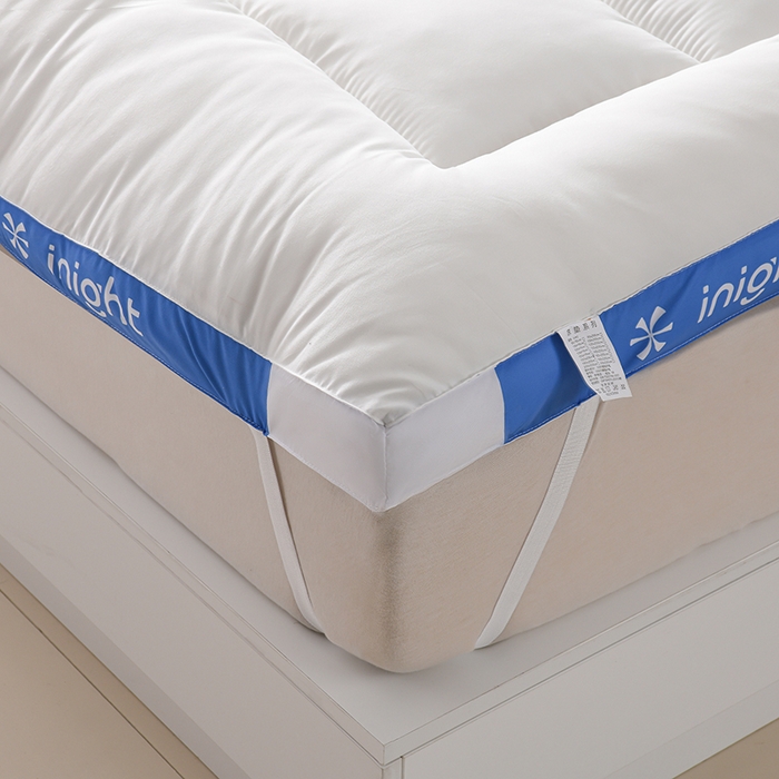 91家纺网 家纺一手货源 找家纺 预言家纺 2025新款宝石床垫床褥系列 宝石白