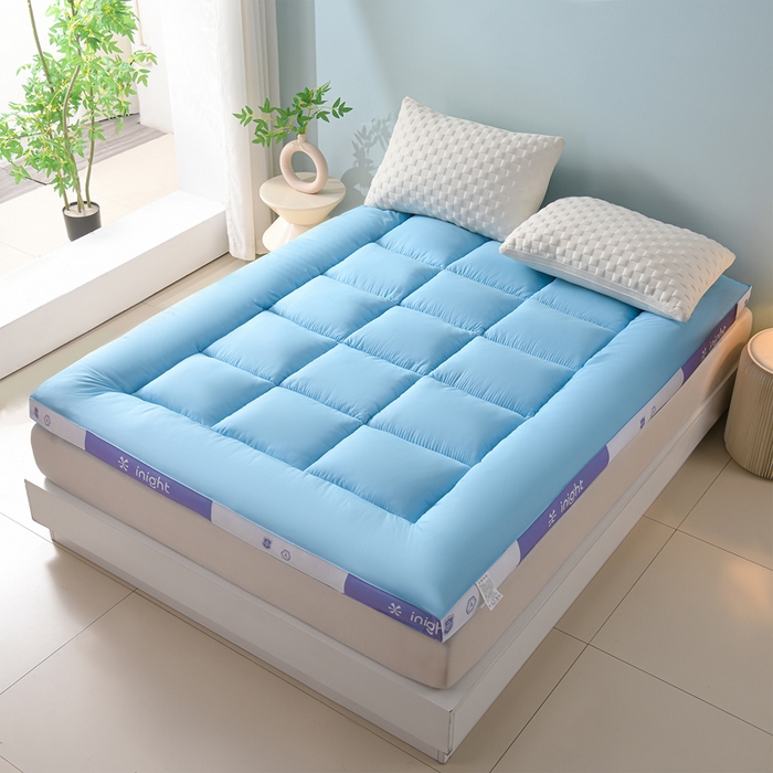 91家纺网 家纺一手货源 找家纺 预言家纺 2025新款宝石床垫床褥系列 宝石兰