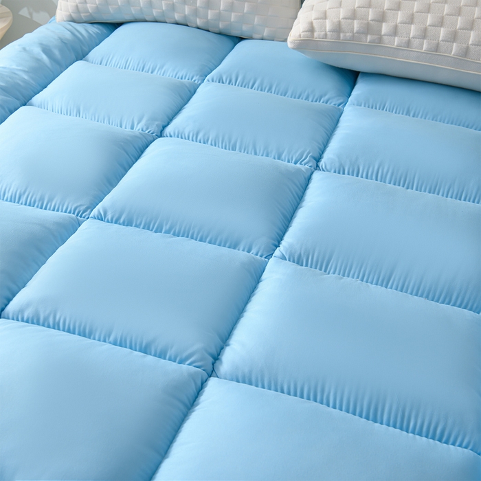 91家纺网 家纺一手货源 找家纺 预言家纺 2025新款宝石床垫床褥系列 宝石兰