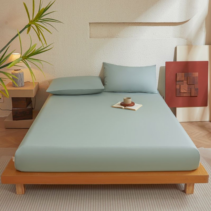 91家纺网 家纺一手货源 找家纺 （总）梵克保罗 2025新款全棉13372喷气防水床笠5面全包防水不渗漏-单床笠