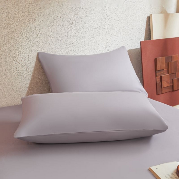 91家纺网 家纺一手货源 找家纺 梵克保罗 2025新款全棉13372喷气防水床笠5面全包防水不渗漏-单床笠 烟雨灰