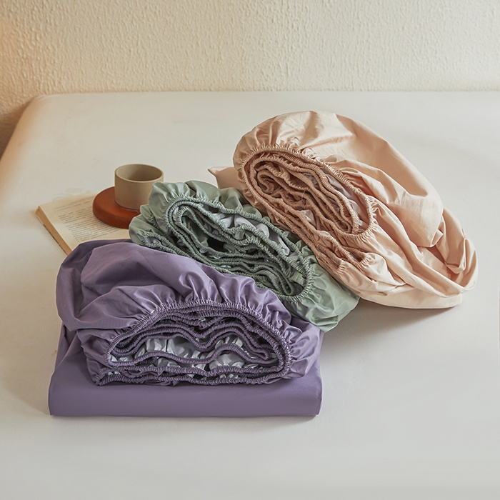 91家纺网 家纺一手货源 找家纺 梵克保罗 2025新款全棉13372喷气防水床笠5面全包防水不渗漏-单床笠 组合图