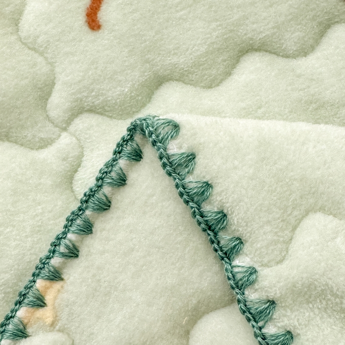 91家纺网 家纺一手货源 找家纺 禧缘家纺（原梦想家） 2025秋冬新款儿童加厚三层夹棉牛奶绒毛毯冬季双面绒保暖盖毯 巴士宝贝