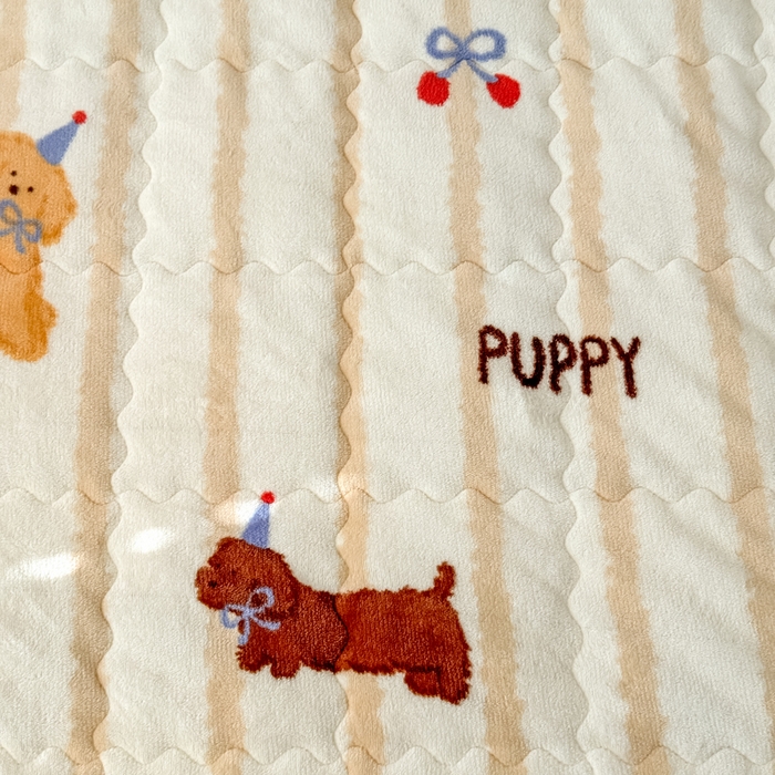 91家纺网 家纺一手货源 找家纺 禧缘家纺（原梦想家） 2025秋冬新款儿童加厚三层夹棉牛奶绒毛毯冬季双面绒保暖盖毯 萌趣伙伴