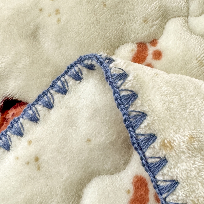 91家纺网 家纺一手货源 找家纺 禧缘家纺（原梦想家） 2025秋冬新款儿童加厚三层夹棉牛奶绒毛毯冬季双面绒保暖盖毯 汪汪家族