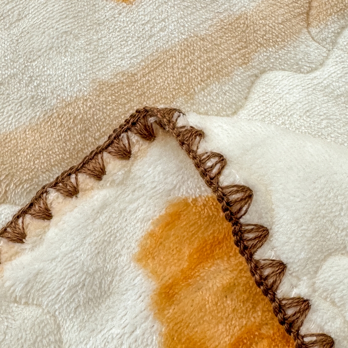 91家纺网 家纺一手货源 找家纺 禧缘家纺（原梦想家） 2025秋冬新款儿童加厚三层夹棉牛奶绒毛毯冬季双面绒保暖盖毯 萌趣伙伴