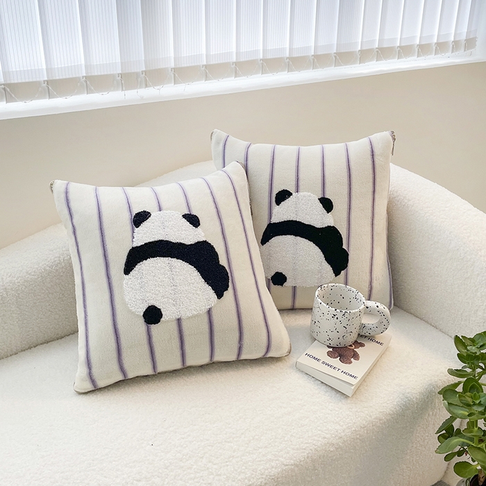 91家纺网 家纺一手货源 找家纺 （总）2025新款牛奶绒多巴胺毛巾绣抱枕被