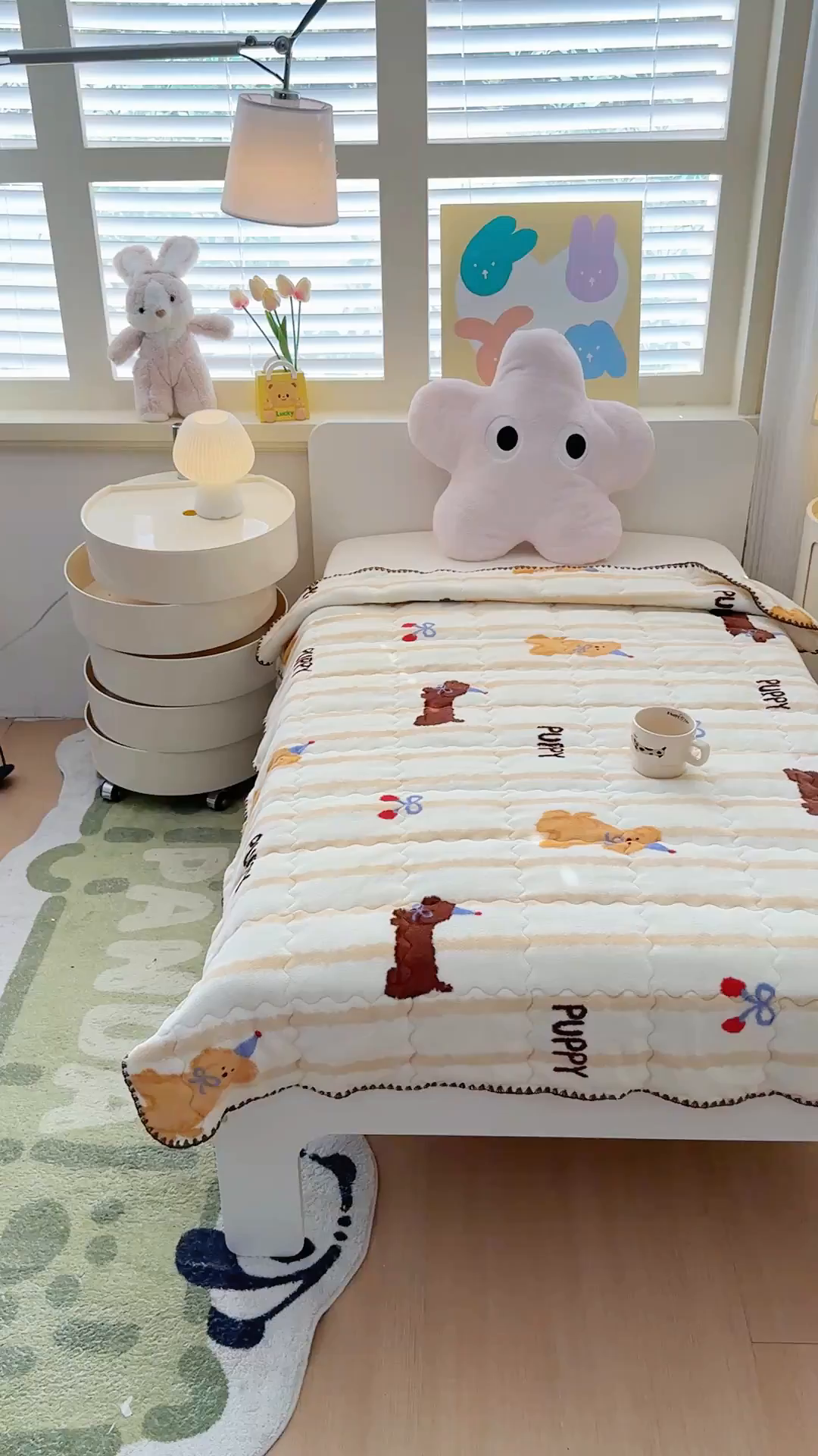 91家纺网 家纺一手货源 找家纺 禧缘家纺（原梦想家） 2025秋冬新款儿童加厚三层夹棉牛奶绒毛毯冬季双面绒保暖盖毯 萌趣伙伴