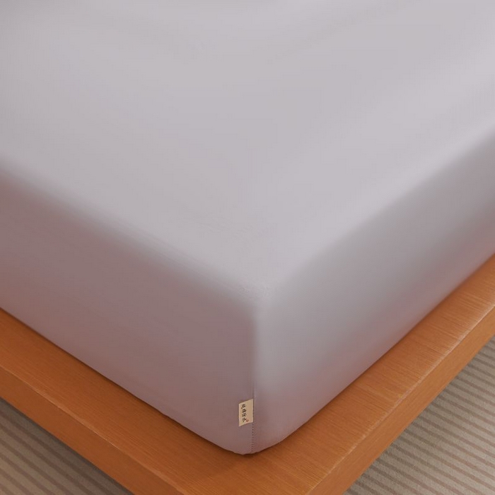 91家纺网 家纺一手货源 找家纺 梵克保罗 2025新款全棉13372喷气防水床笠5面全包防水不渗漏-单枕套 烟雨灰