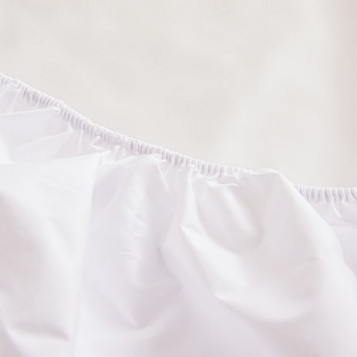 91家纺网 家纺一手货源 找家纺 梵克保罗 2025新款全棉13372喷气防水床笠5面全包防水不渗漏-单枕套 白云白