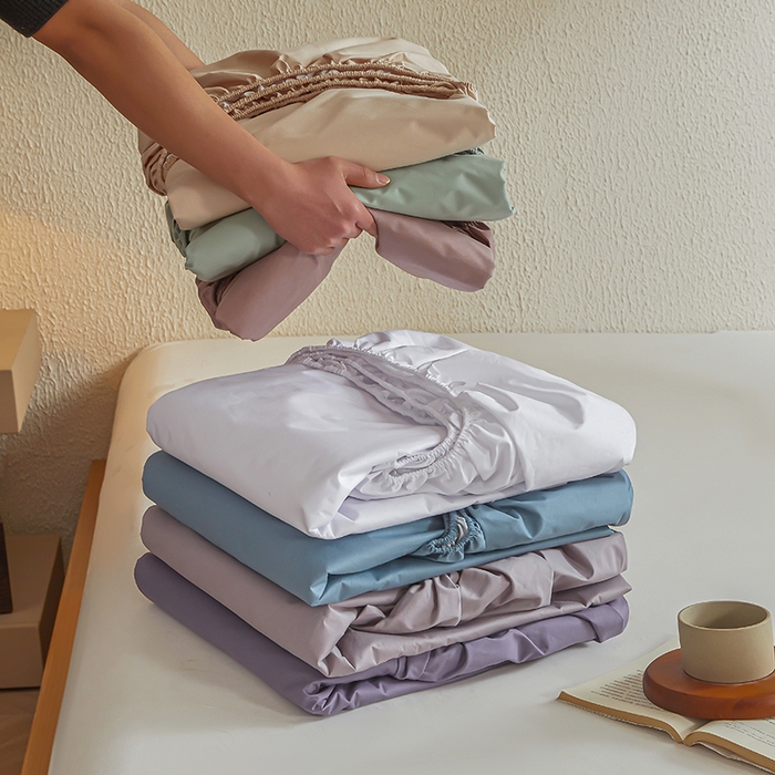 梵克保罗 2025新款全棉13372喷气防水床笠5面全包防水不渗漏-单枕套 组合图