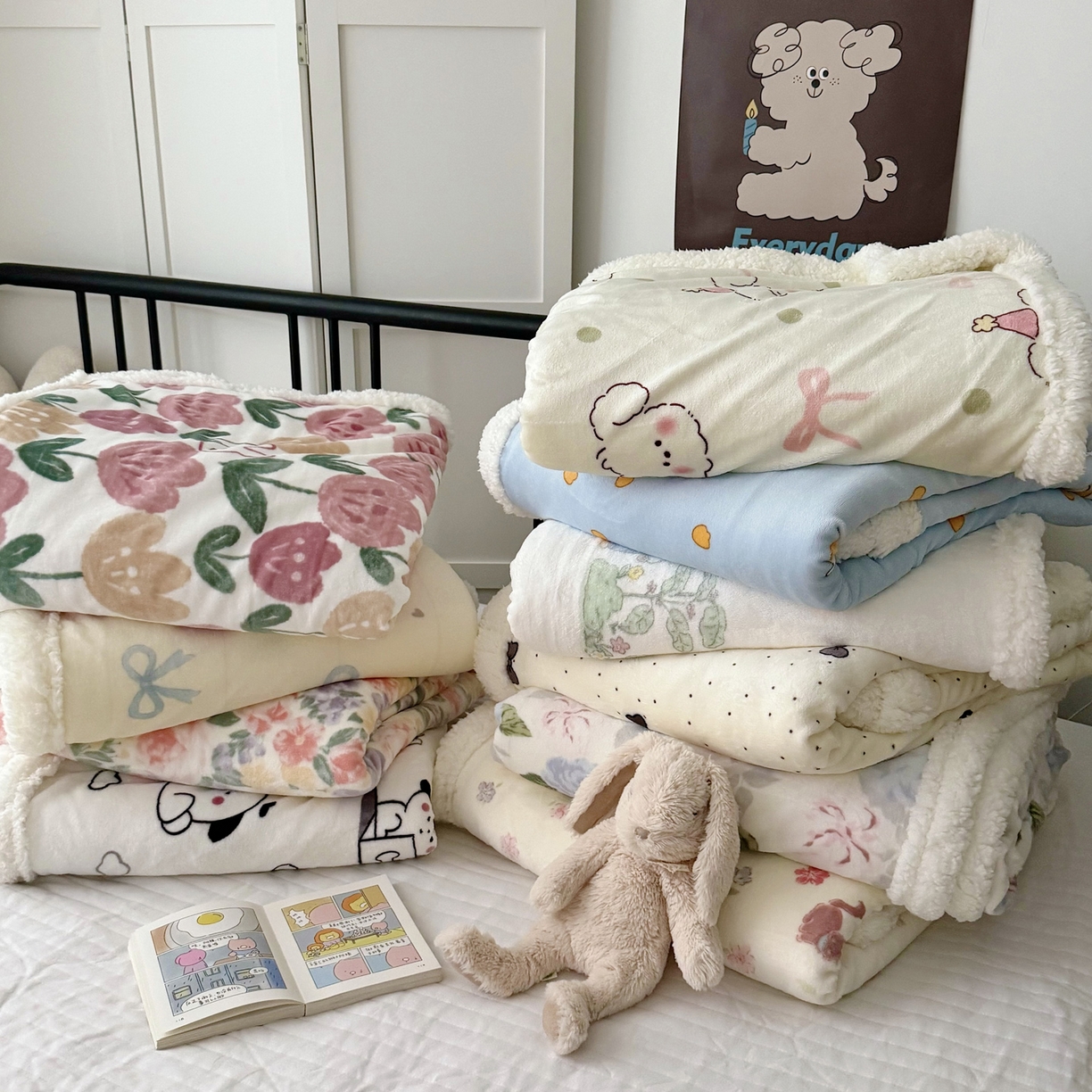 91家纺网 家纺一手货源 找家纺 航途席业 2025新款精编水磨竹席 碳化席-青春年华