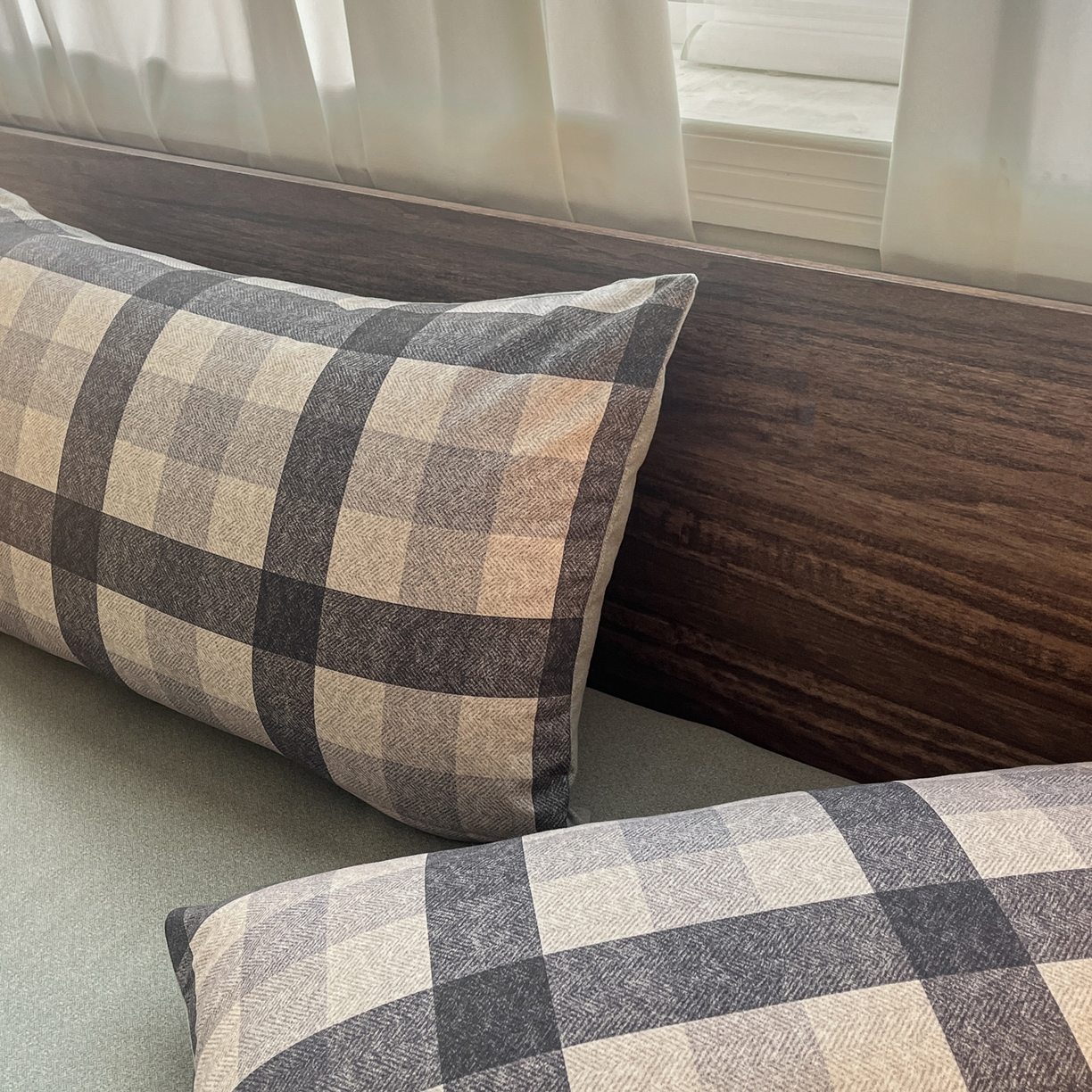 91家纺网 家纺一手货源 找家纺 典曼家纺 2025新款原棉磨毛印花四件套 朗格-灰