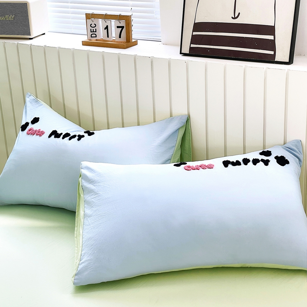 91家纺网 家纺一手货源 找家纺 （总）三叁三 2025新款亲肤云柔水洗棉卡通毛巾绣四件套