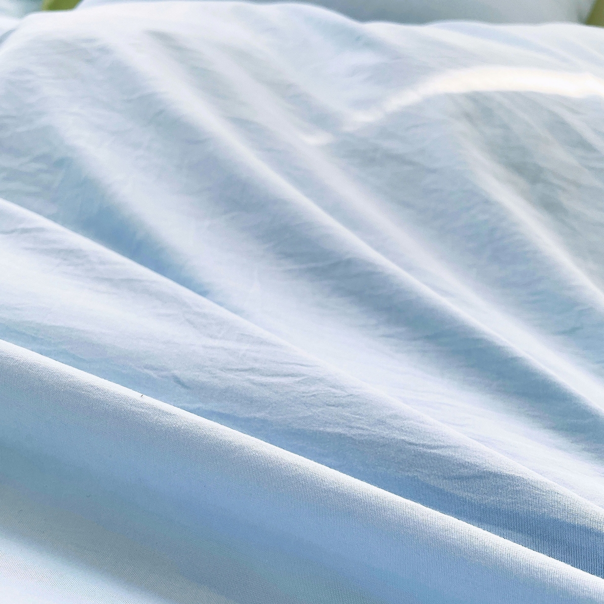 91家纺网 家纺一手货源 找家纺 三叁三 2025新款亲肤云柔水洗棉卡通毛巾绣四件套 可爱狗-蓝