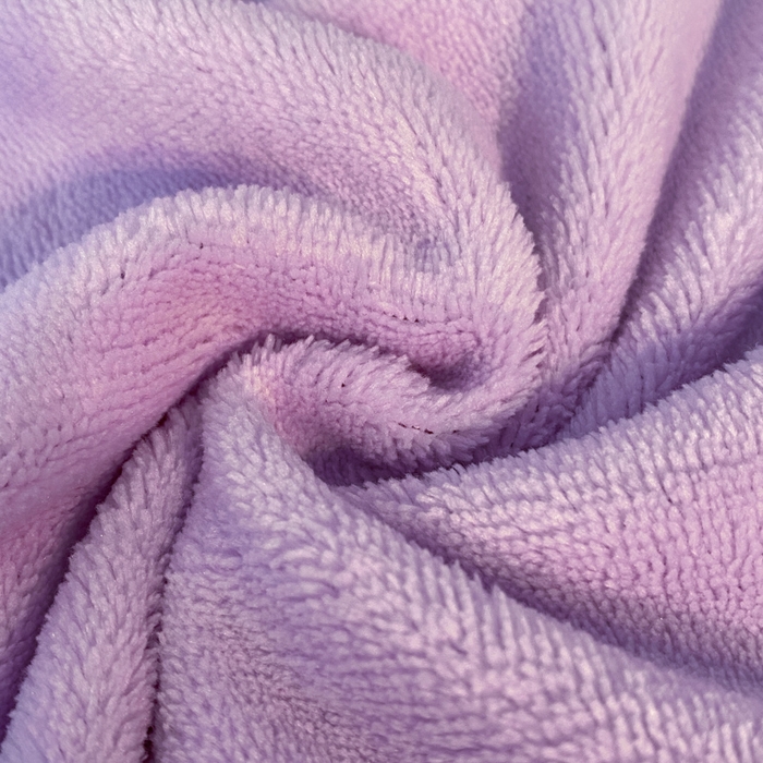 91家纺网 家纺一手货源 找家纺 绒世界 2025秋冬小香风香奈系列牛奶绒四件套 薰衣紫