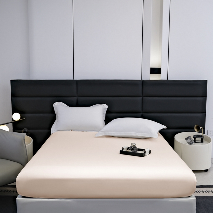 91家纺网 家纺一手货源 找家纺 （总）梵克保罗 2025春夏新品莱赛尔天丝数码印花单床笠单床单单枕套