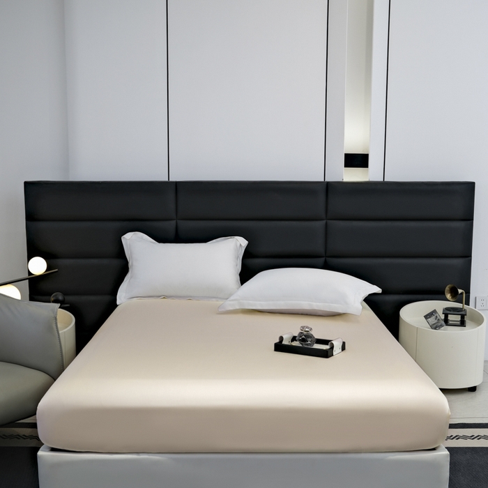 91家纺网 家纺一手货源 找家纺 （总）梵克保罗 2025春夏新品莱赛尔天丝数码印花单床笠单床单单枕套